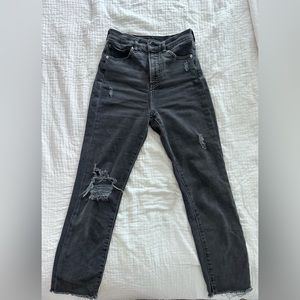 Express black/grey jeans